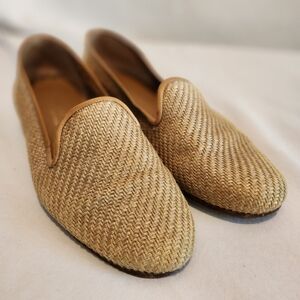 Stubbs&Wooten Straw Loafer Sz 7